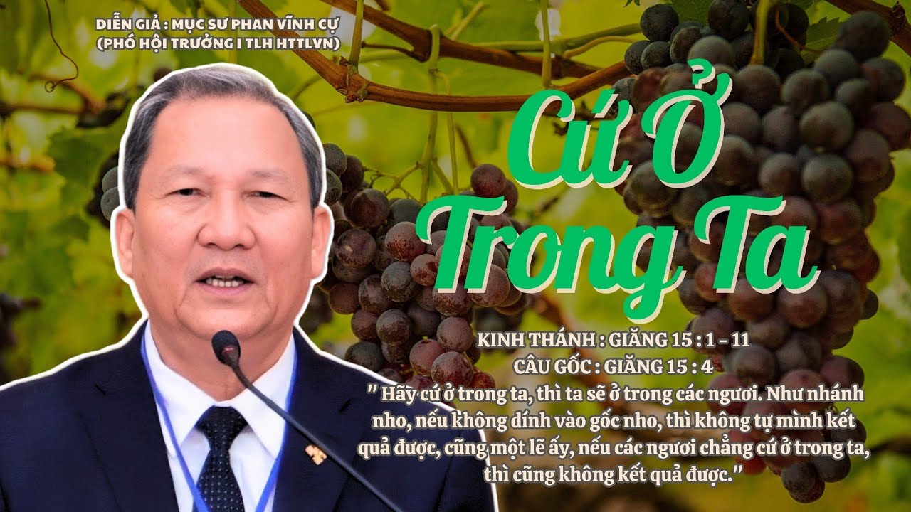 Mục sư Phan Vĩnh Cự | Cứ Ở Trong Ta | Bài Giảng Tin Lành #httlvn #msphanvinhcu 