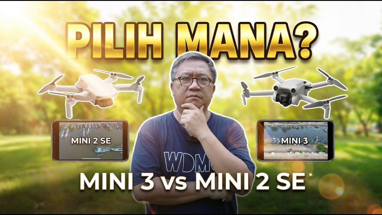 Pertarungan Visual DJI Mini 2 SE vs  Mini 3   Mana Yang Lebih Unggul ?