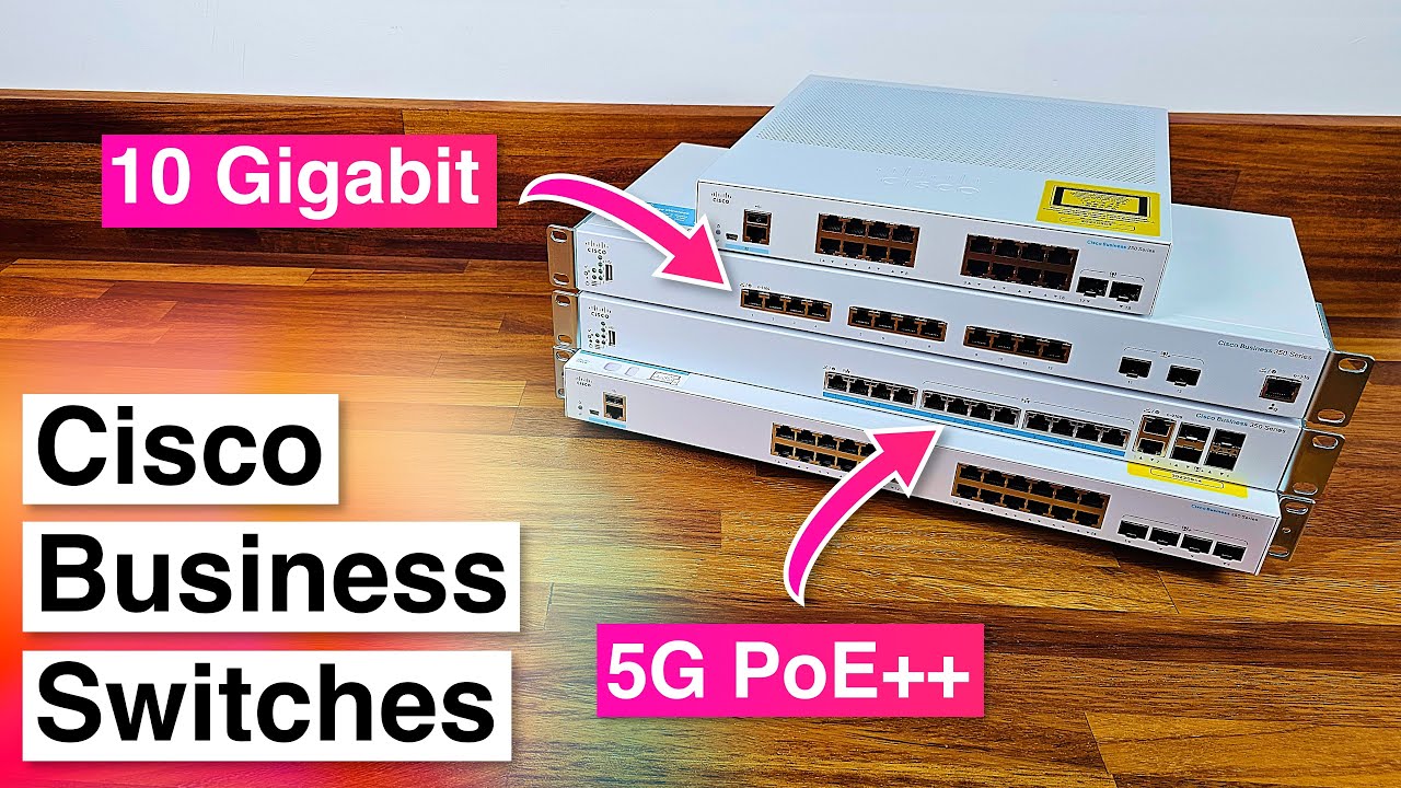New Switches for my Home Network - Cisco Business 250 & 350 Series!