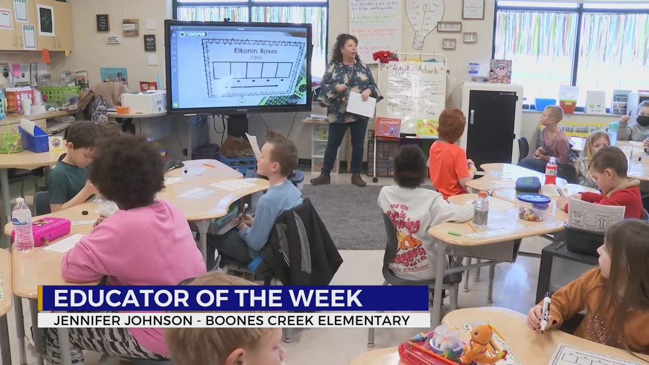 Educator of the Week: Jennifer Johnson, Boones Creek Elementary