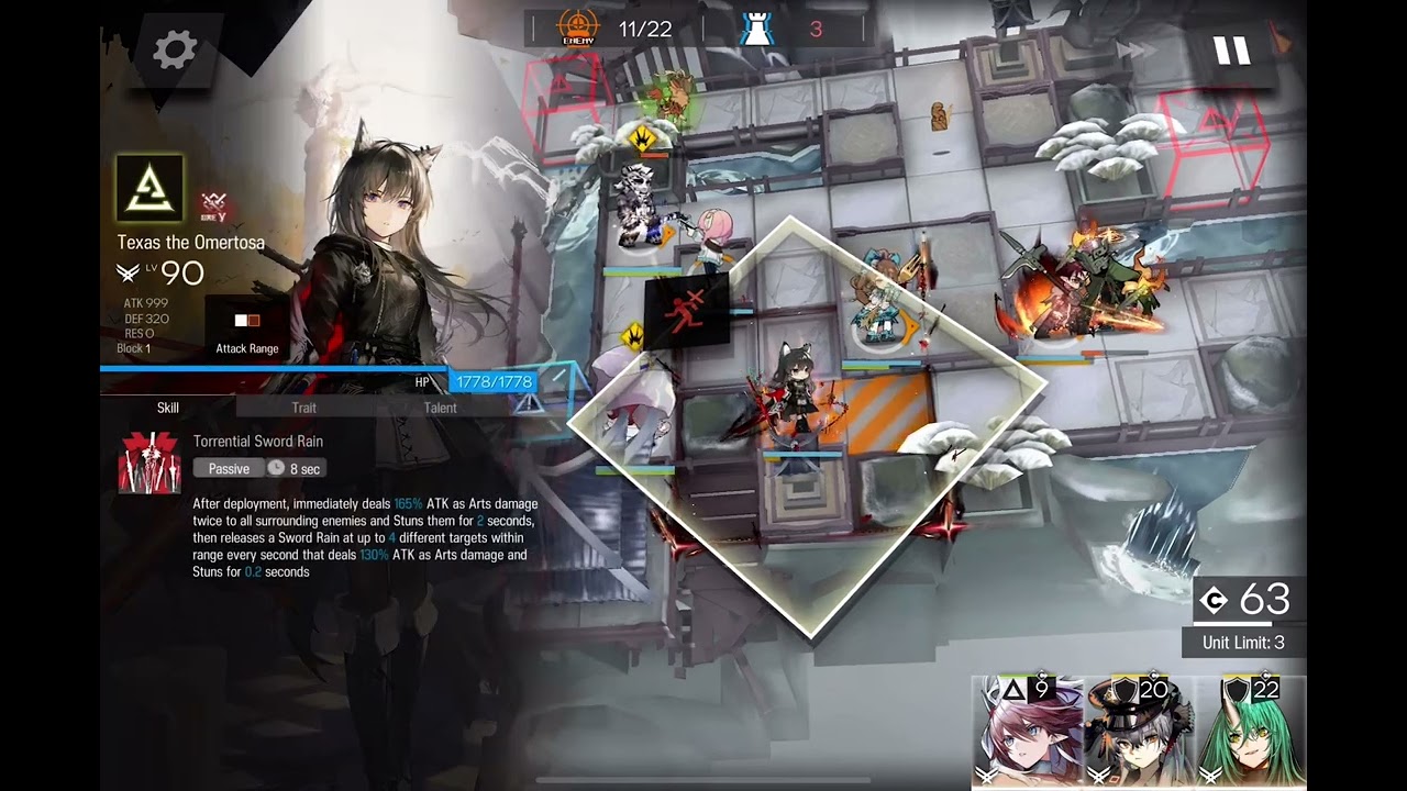 Arknights Hoederer module unlock Mission IW-7