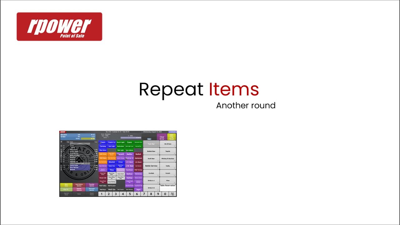 RPOWER Repeat Items | Faster Reordering Made Simple