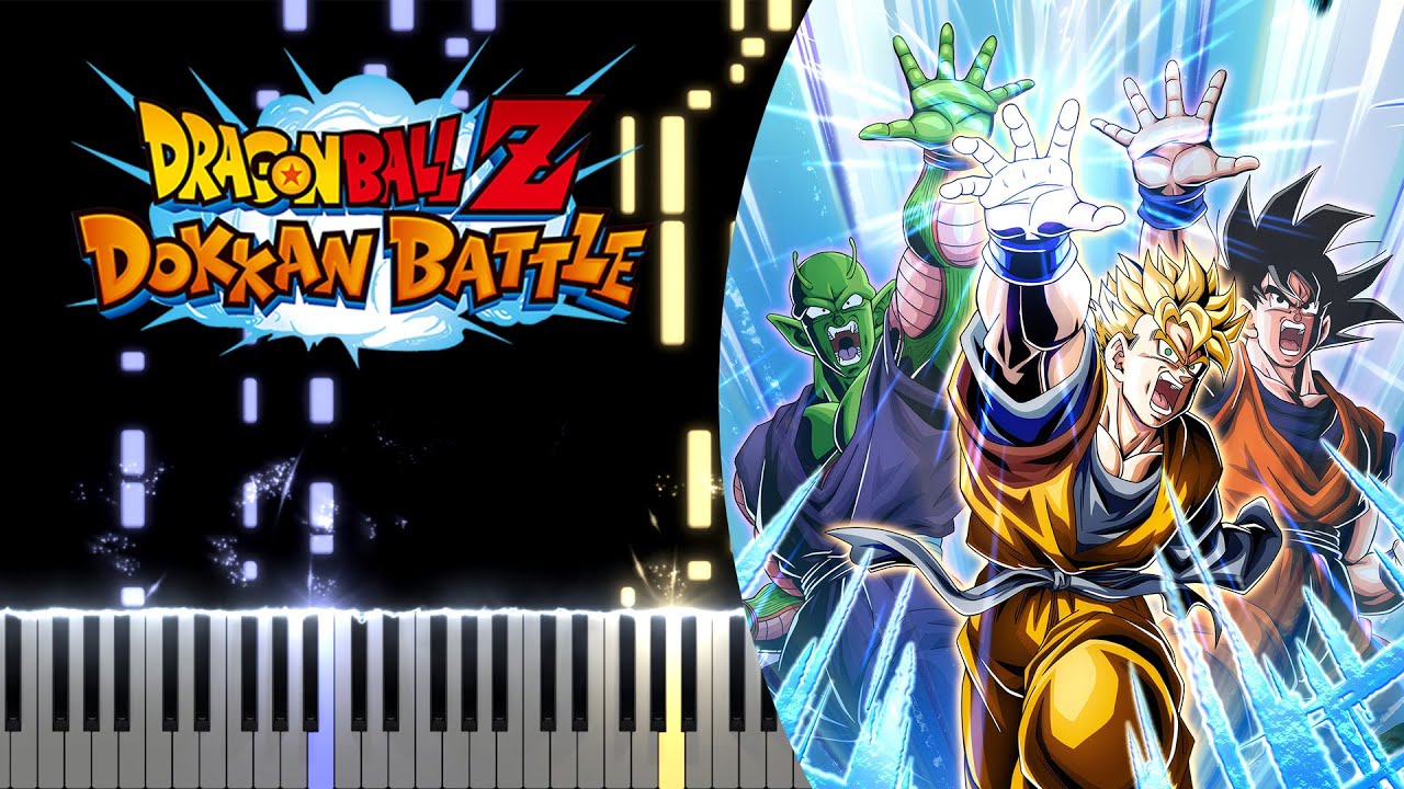 LR STR Future Gohan Active Skill OST - DBZ Dokkan Battle - Piano Tutorial