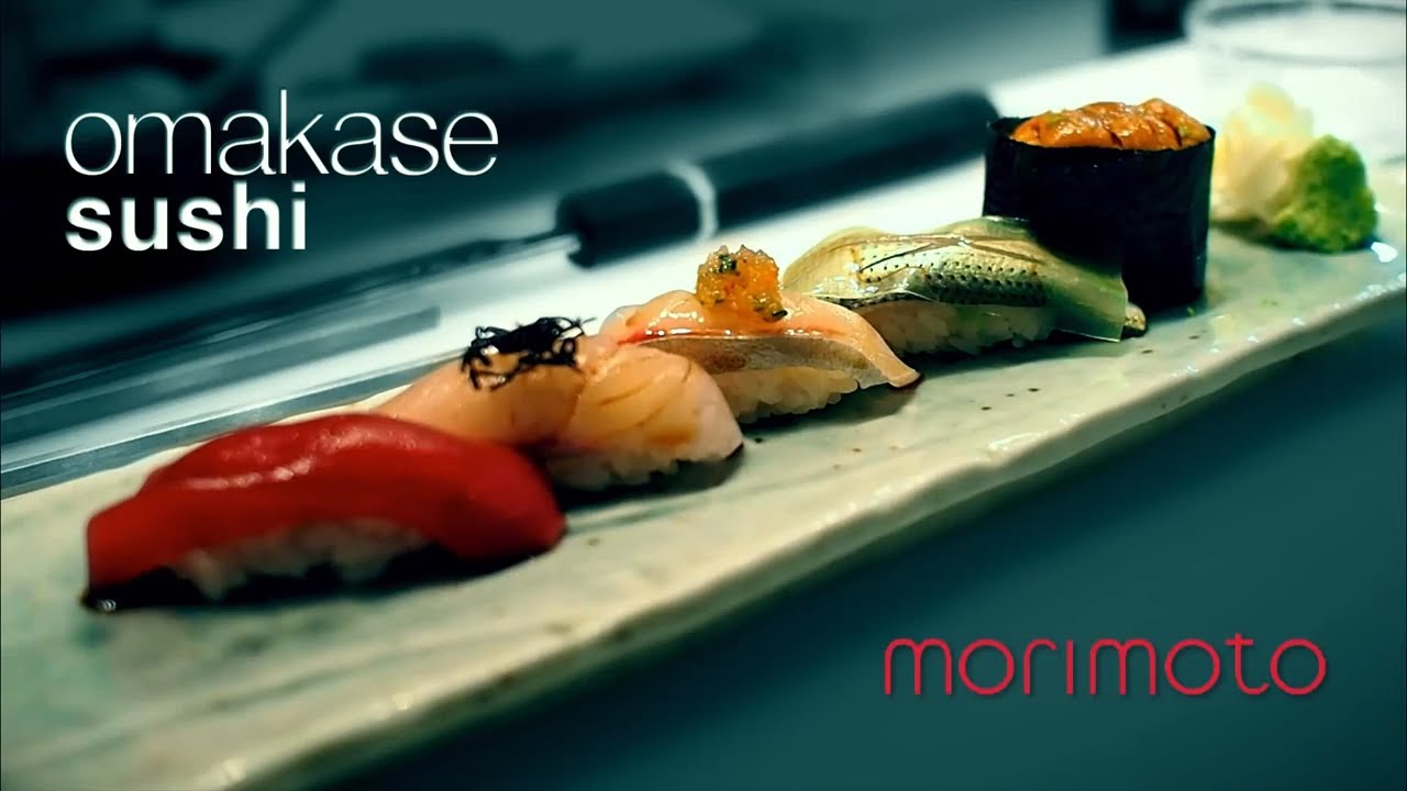 How to make : morimoto omakase sushi course