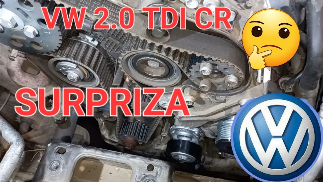 SCHIMB INTINZATOR  CUREA SI ROLA ALTERNATOR + SURPRIZA LA DISTRIBUTIE  VW PASSAT,SKODA 2.0 tdi CR