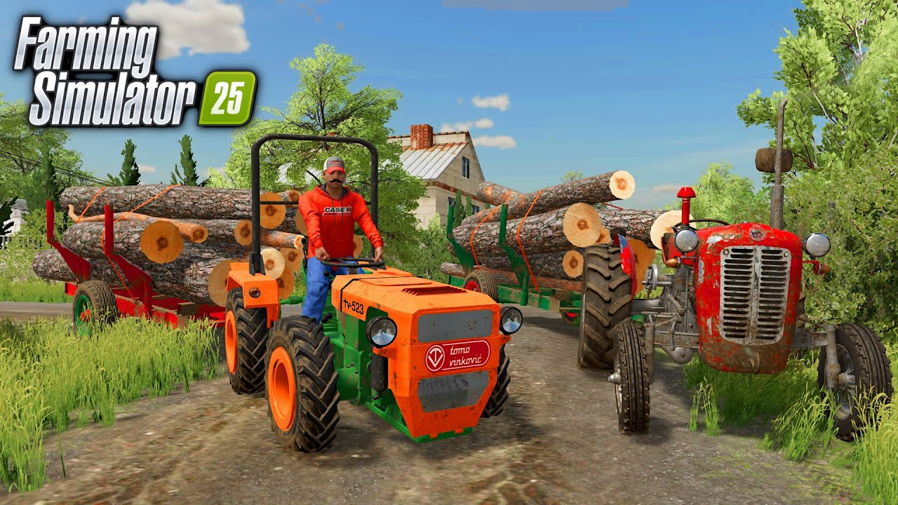 IMT 533 vs Tomo Vinković: Which Tractor Can Pull More Wood in FS22?