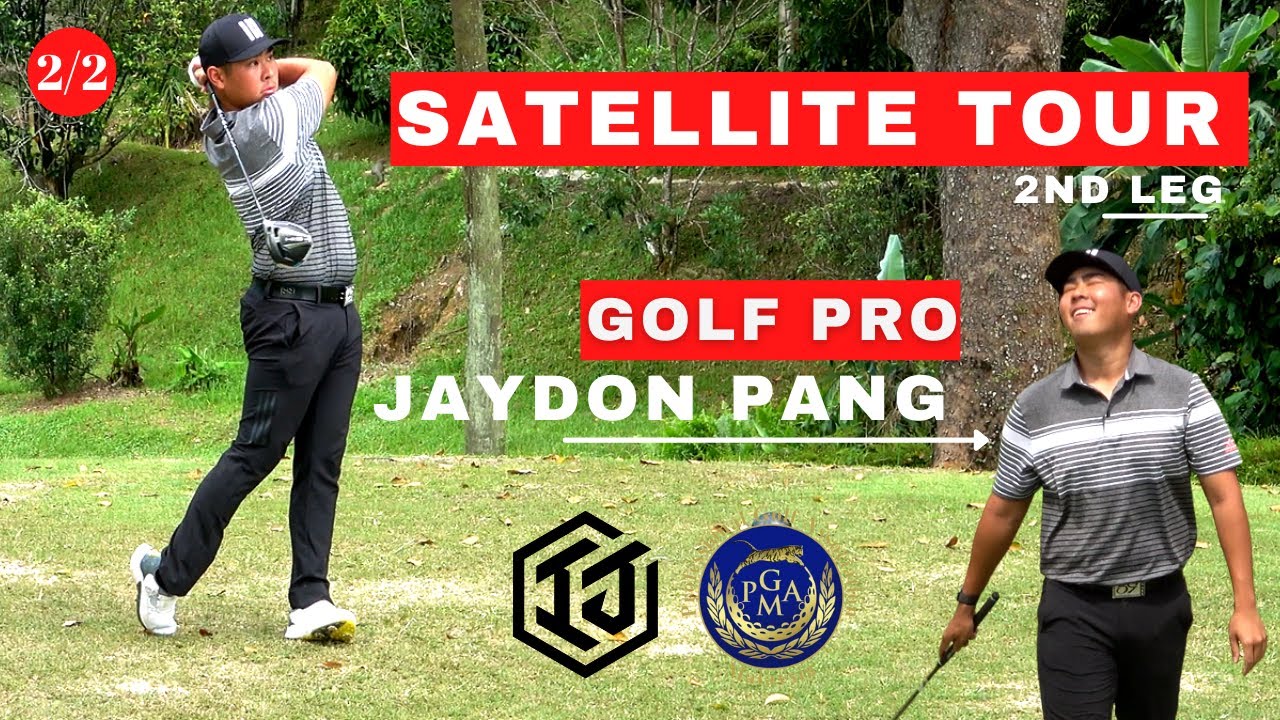 Jaydon Pang shooting darts on the back 9 at the 2rd Leg PGAM Satellite Tour.