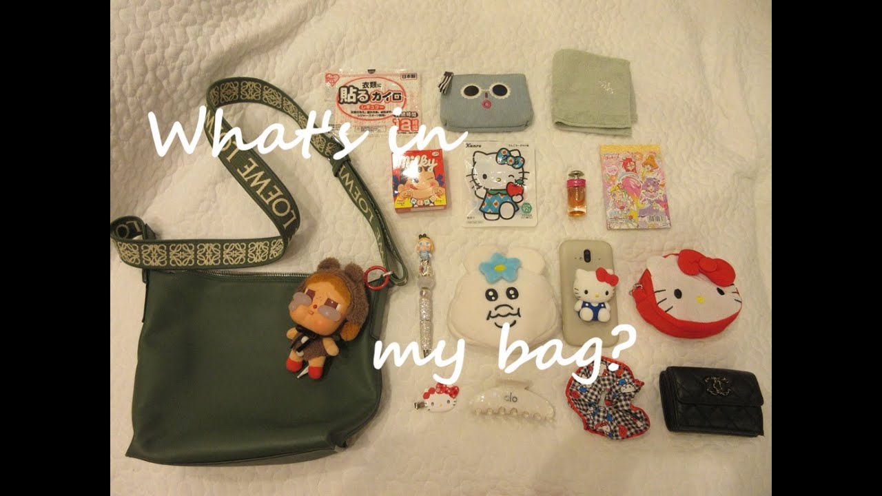 【What's in my bag?】カバンの中身？＃인마이백