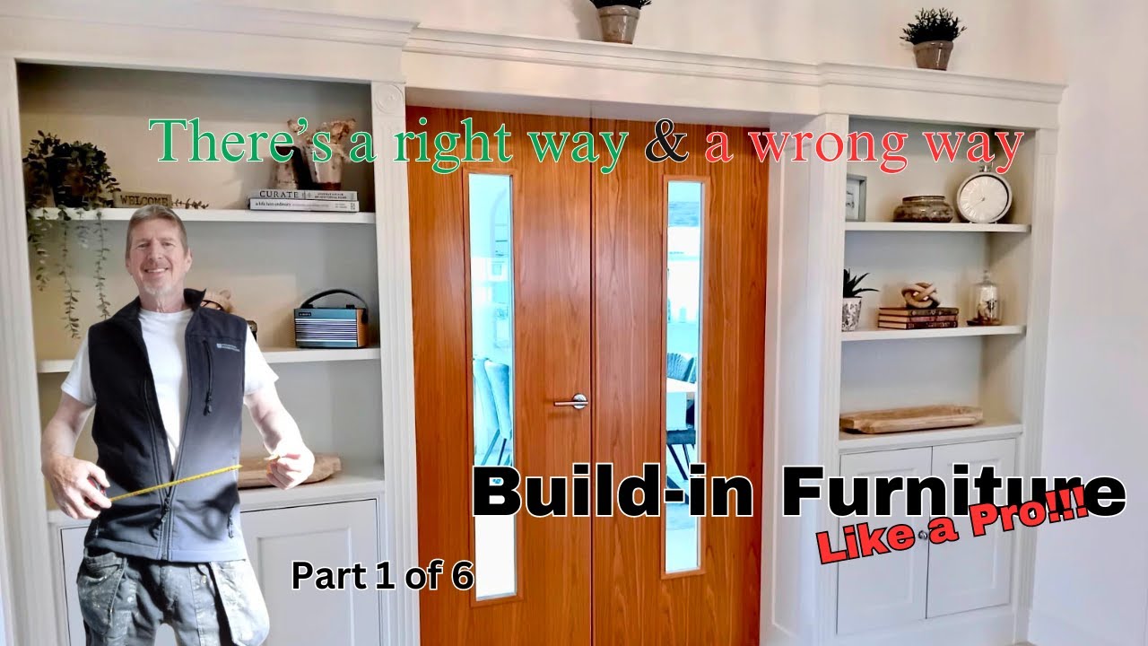 Build-in furniture, Professionally.