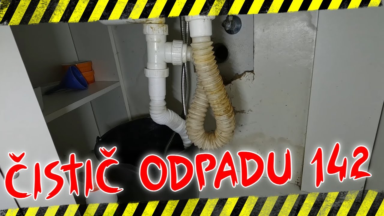 ČISTIČ ODPADU 142 - ( Ucpaný Dřez | Čištění Milwaukee M18 FDCPF10 )