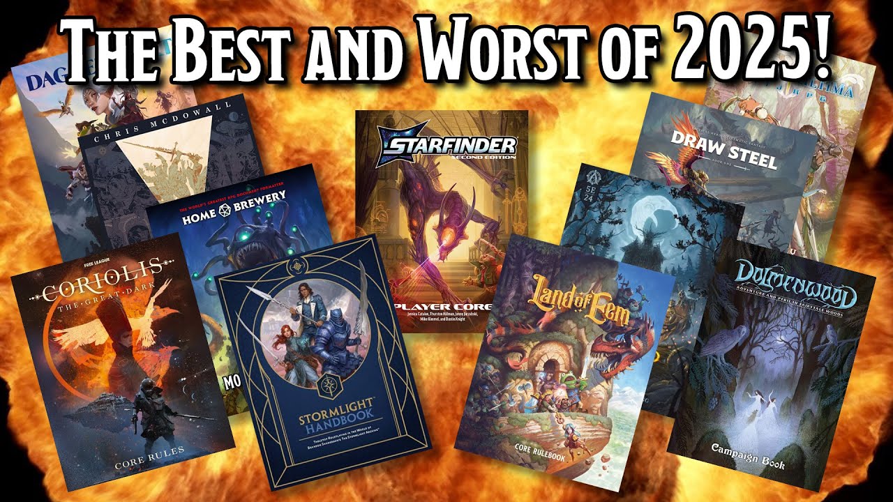 The Best and Worst TTRPGs of 2025