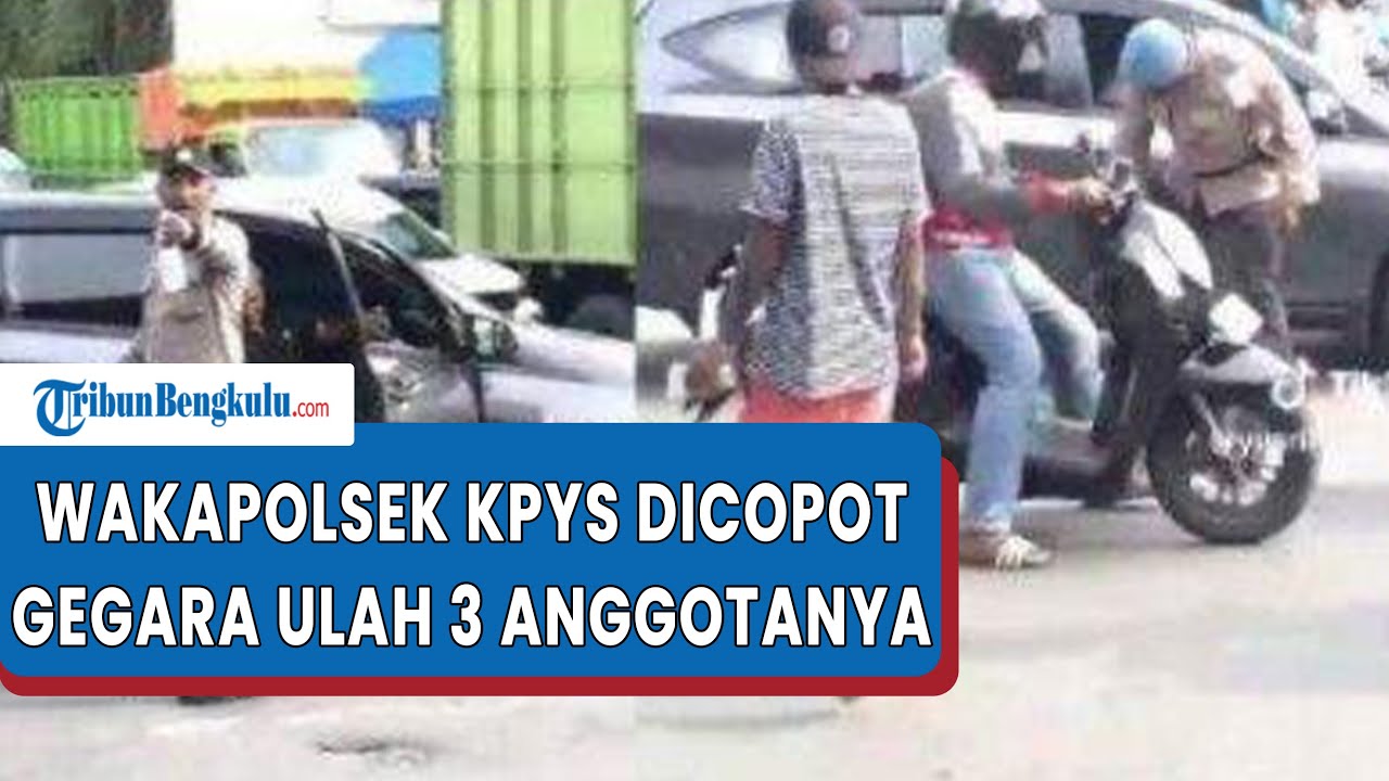 Nasib Apes Wakapolsek KPYS Ambon Dicopot Gegara 3 Anggotanya Banting Pengendara Mobil