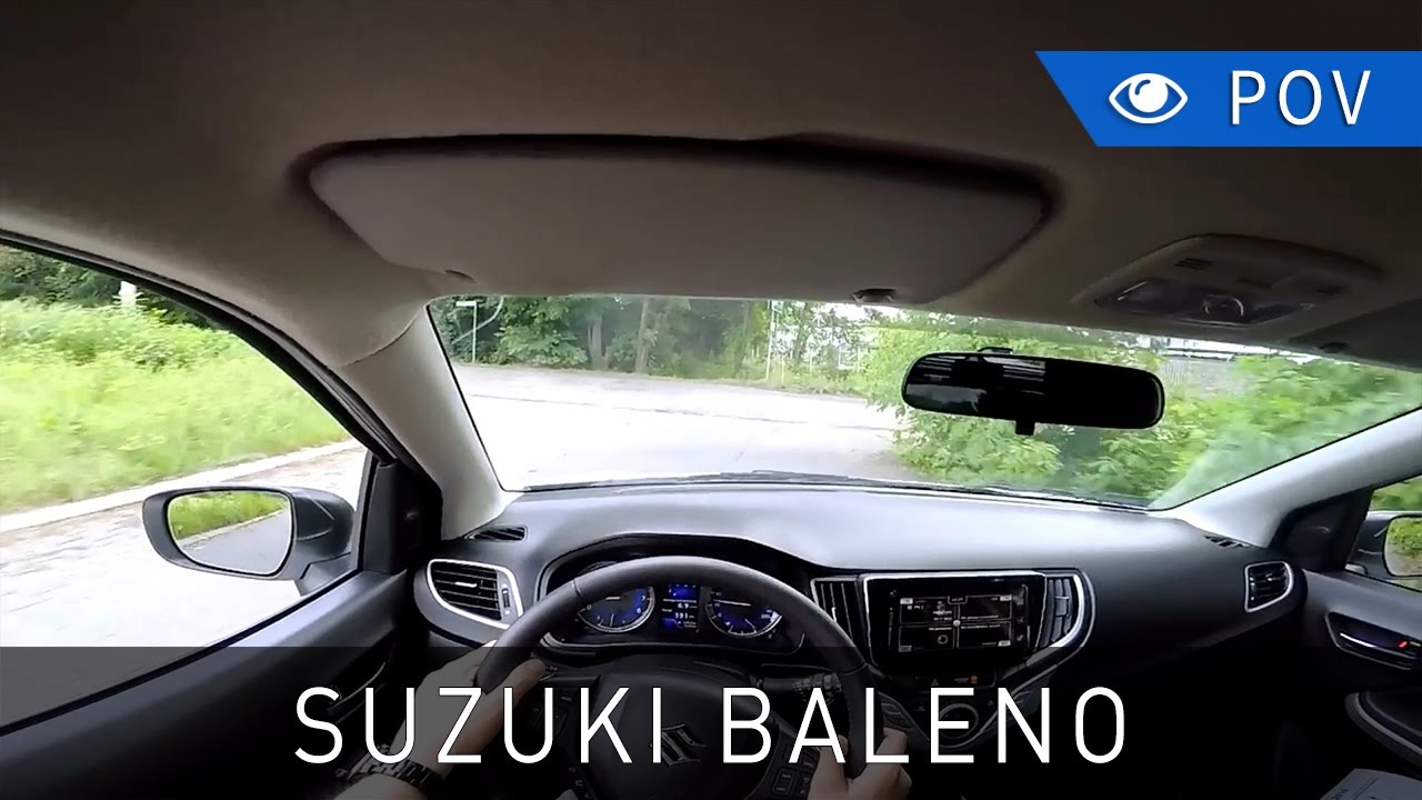 Suzuki Baleno 1.2 DualJet 90 KM (2016) - POV Drive | Project Automotive