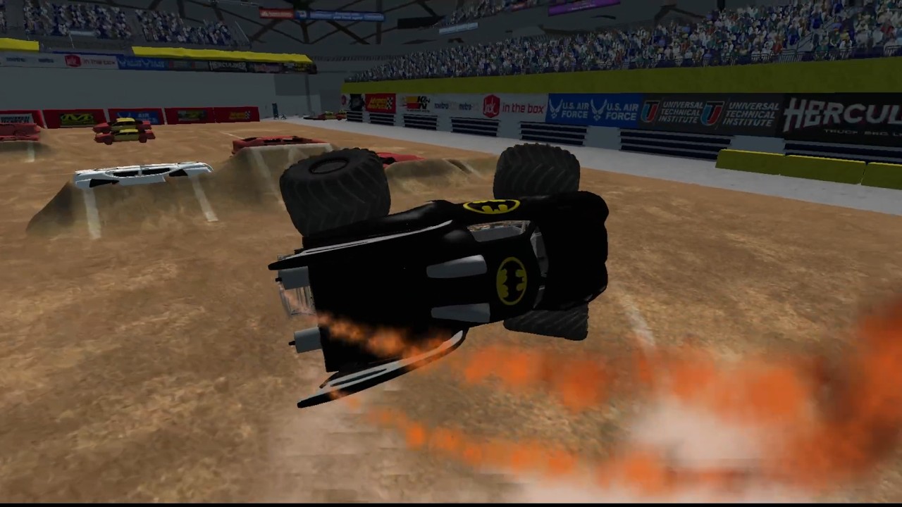 ROR Monster Jam Batman Freestyle @ Tacoma 2011!