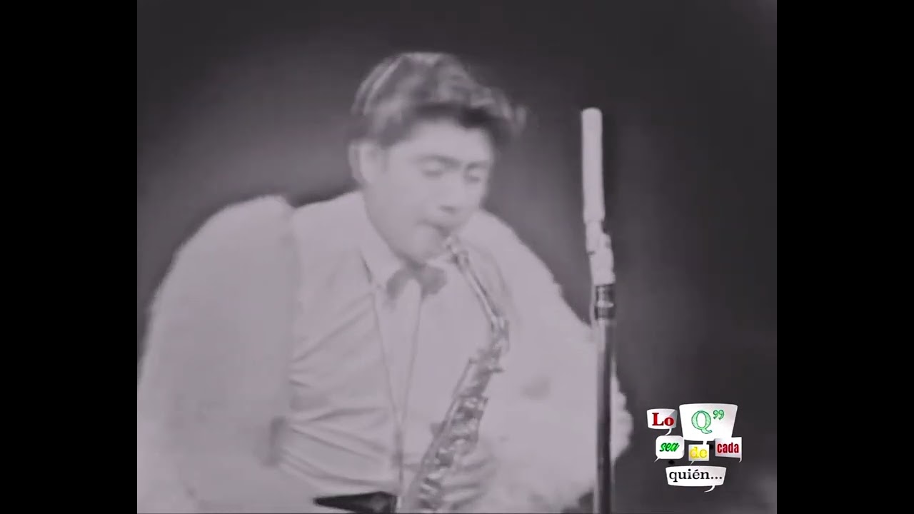 Perez Prado en Japón programa TV 1963 Sax Álvaro González CHOTTO MATE KUDAZAI