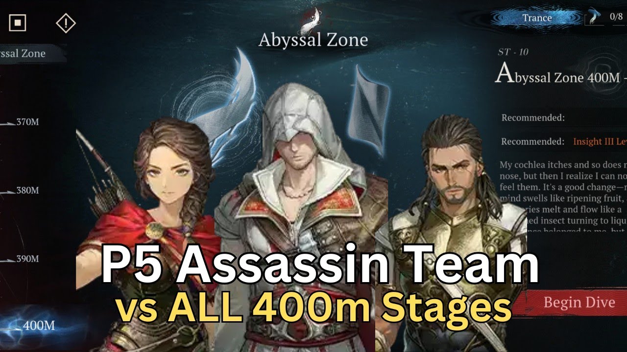P5 Assassin Team vs ALL 400m Stages - Reverse 1999