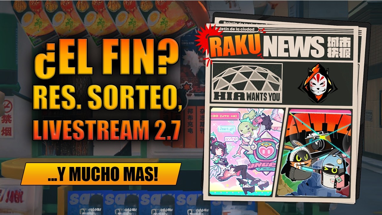 [NOTICIAS ZZZ] ¿ESTE ES EL FINAL?, RESULTADO DE SORTEO, LIVESTREAM 2.7 | ZENLESS ZONE ZERO