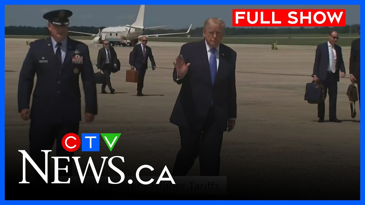 'Fall in line': Trump to Canada | CTV Your Morning Edmonton for Aug. 25, 2026