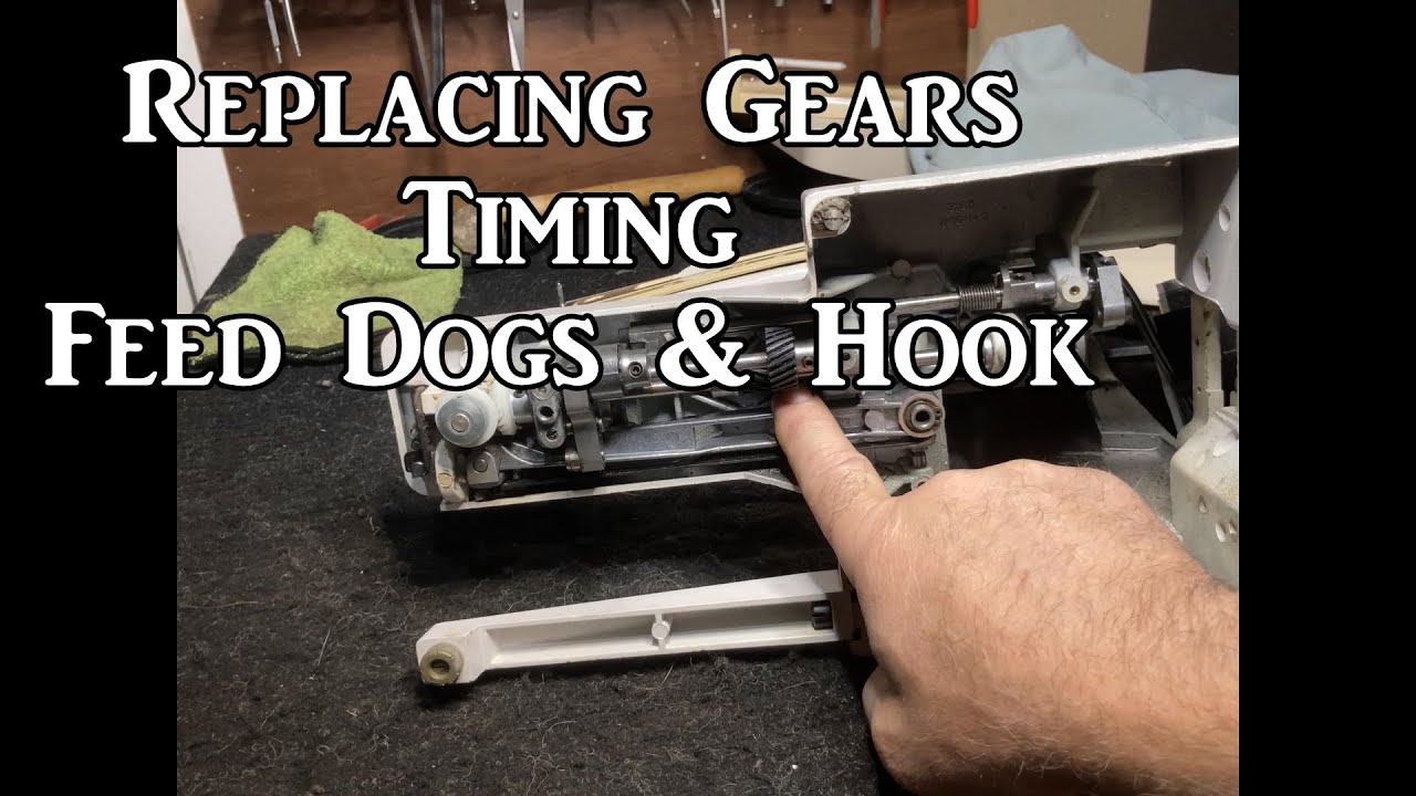 Singer Stylist 834: Replacing Gears