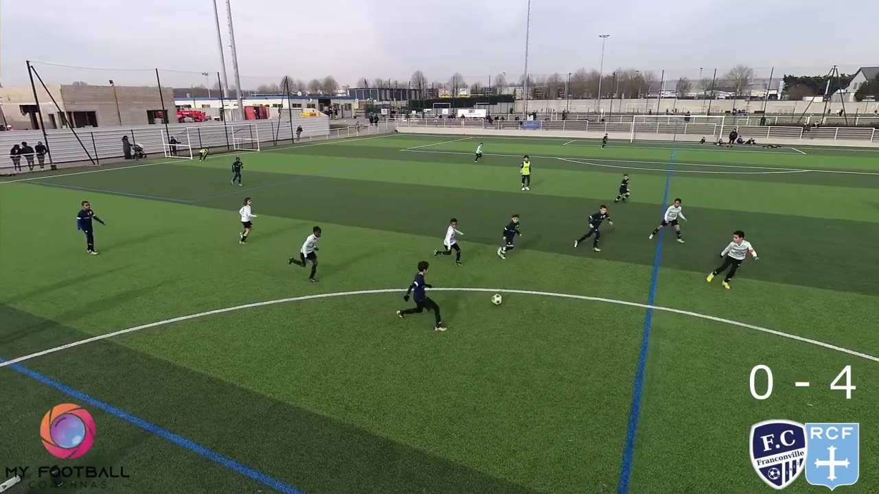 MERCREDI 15 FEVRIER AMICAL U9 FC FRANCONVILLE - RACING CLUB DE FRANCE LES BUTS