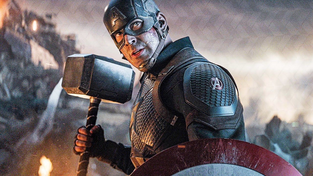 Capit&aacute;n Am&eacute;rica Levanta el Martillo de Thor - Escena &Eacute;pica - Avengers: Endgame (2019) CLIP 4K HD