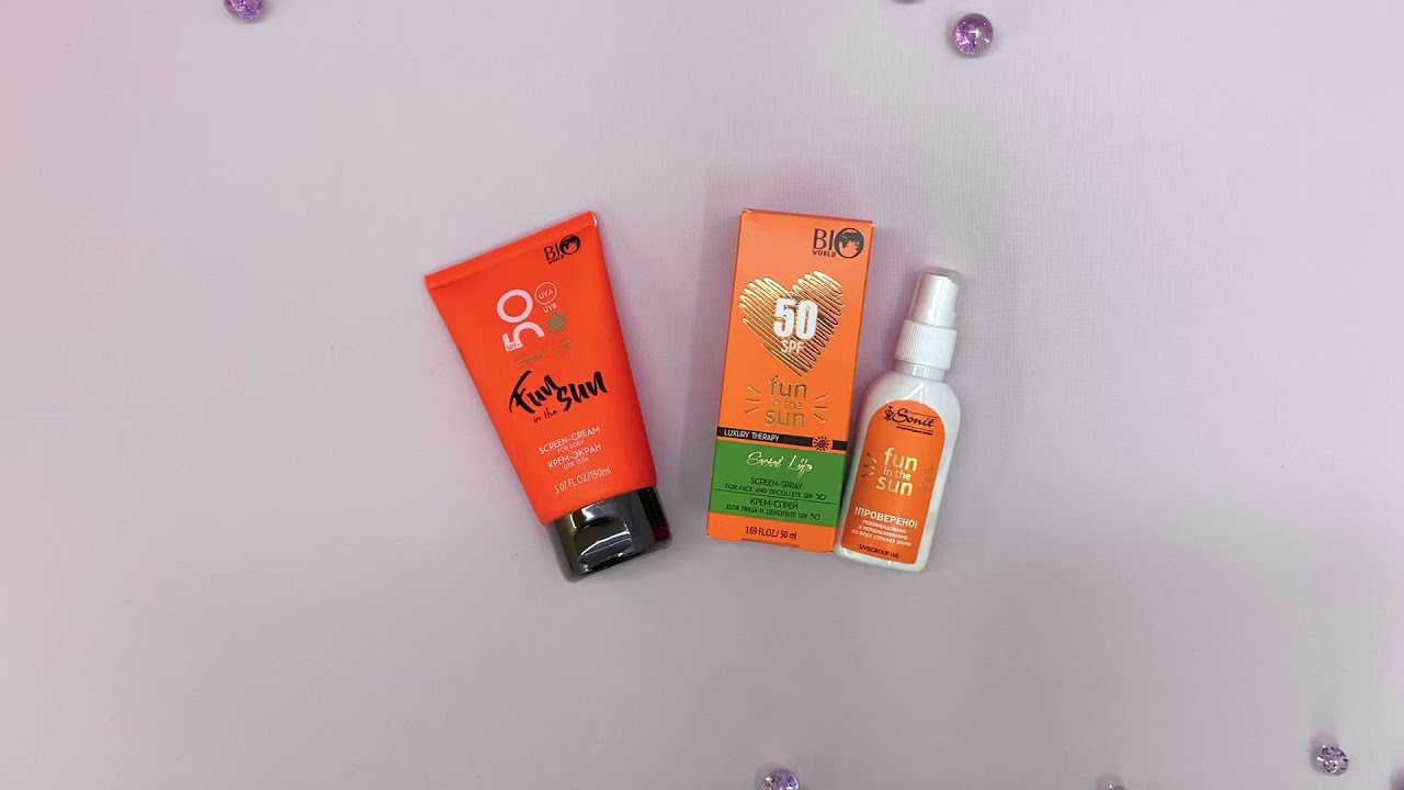 Солнцезащитные средства для тела Bio World