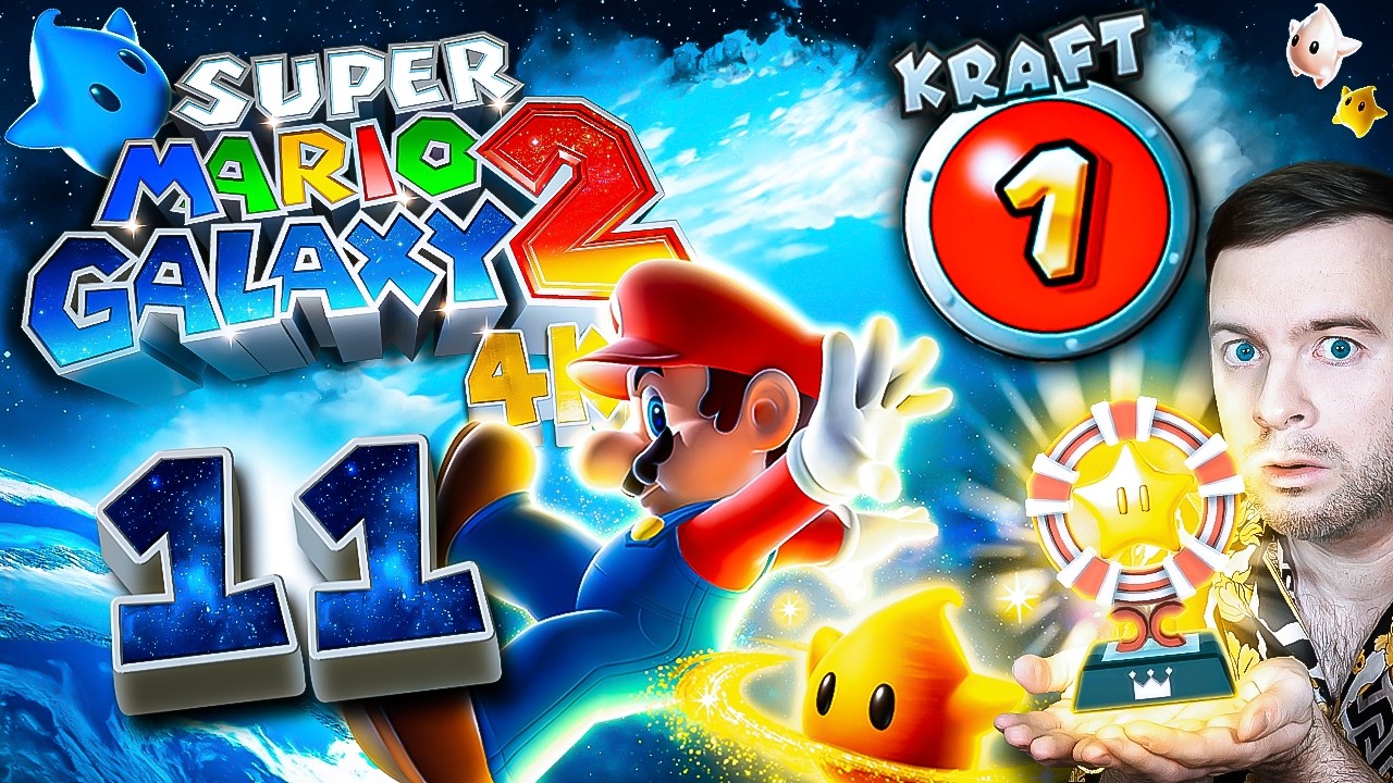 SUPER MARIO GALAXY 2 🌌 #11: Hüpfheld-Galaxie, Großmeister der Galaxien & Neue Buchseiten [ENDE]