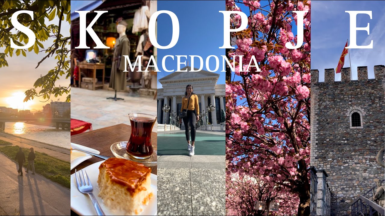A city of Statues in Skopje, North Macedonia// Indian female solo traveller in the Balkans