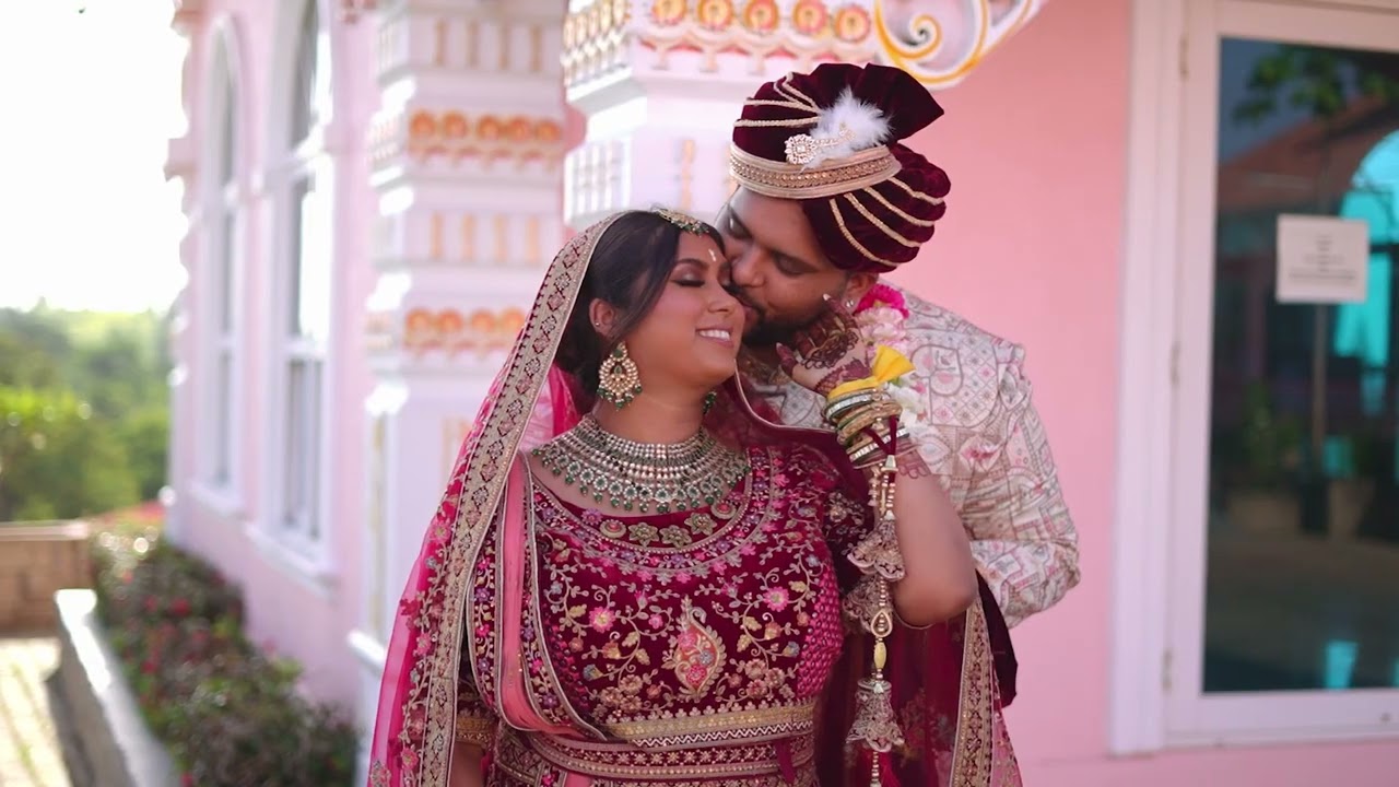 Adrian + Naomi | Trinidad and Tobago Weddings | Lakshmi Narayan Temple | Hilton Trinidad