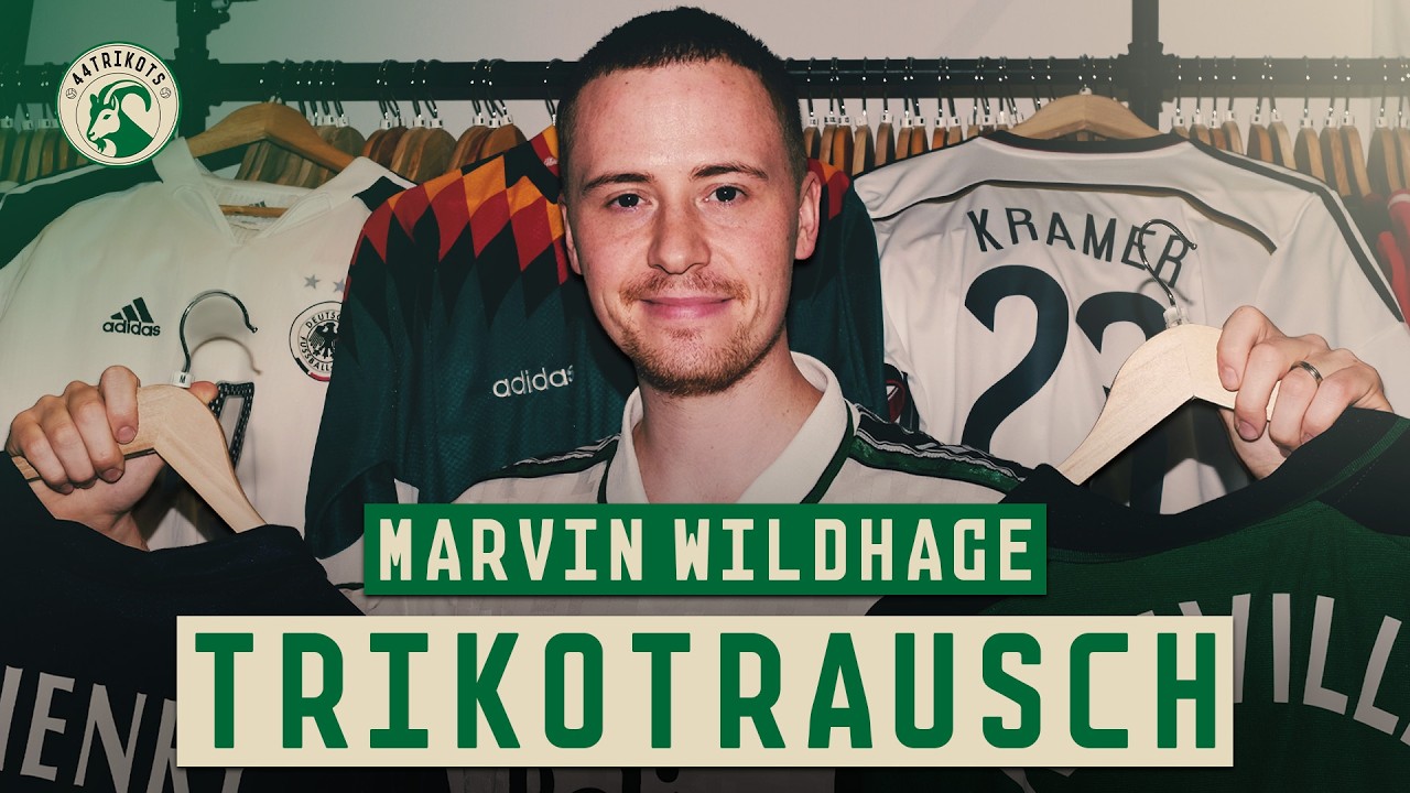 DFB-Trikotranking | MARVIN WILDHAGE shoppt VINTAGE TRIKOTS | TRIKOTRAUSCH #S02E01