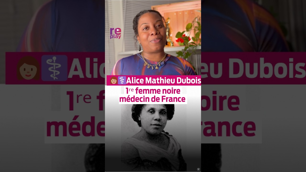 Alice Mathieu Dubois, 1ʳᵉ femme noire médecin de France 👩🏽‍⚕️