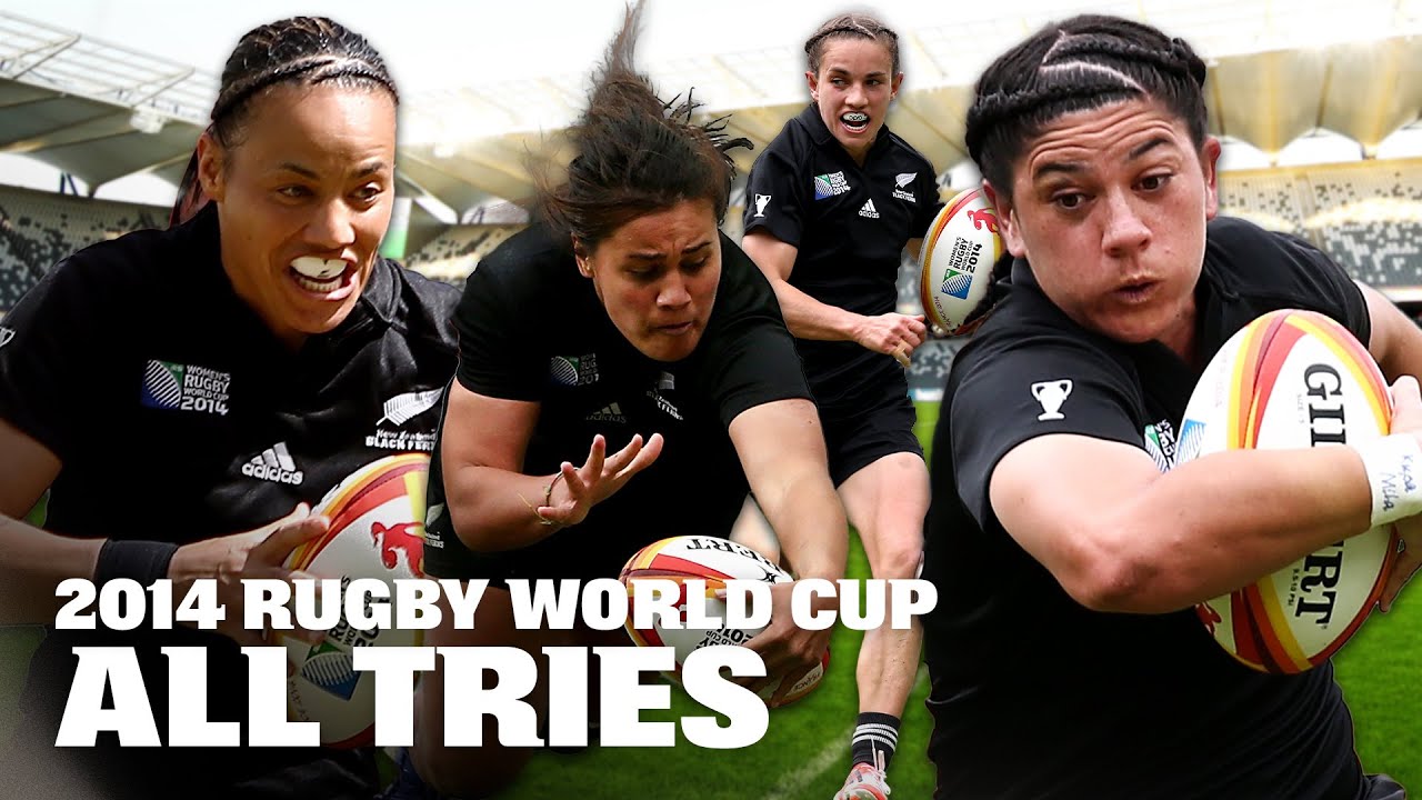 Every Try from the 2014 Women's Rugby World Cup | Complete Highlights