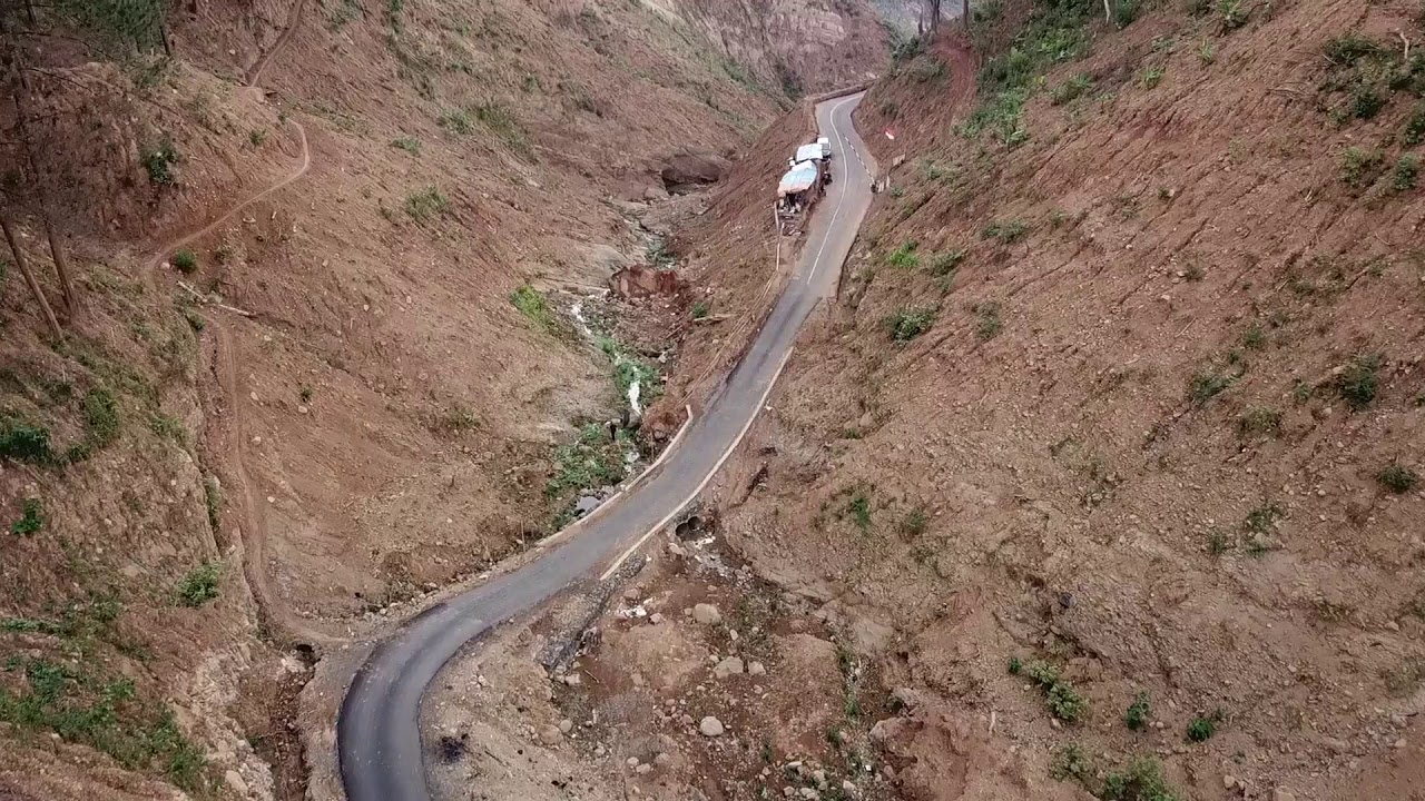 Lokasi Bekas Bencana Longsor Gunung Lio, Kab. Brebes