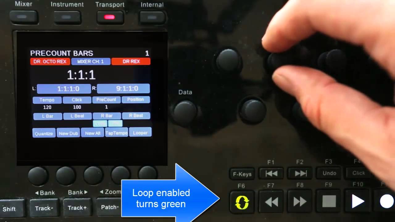 Tutorial - Nektar Panorama p4 F-Keys programming Propellerhead Reason keyboard shortcuts + transport