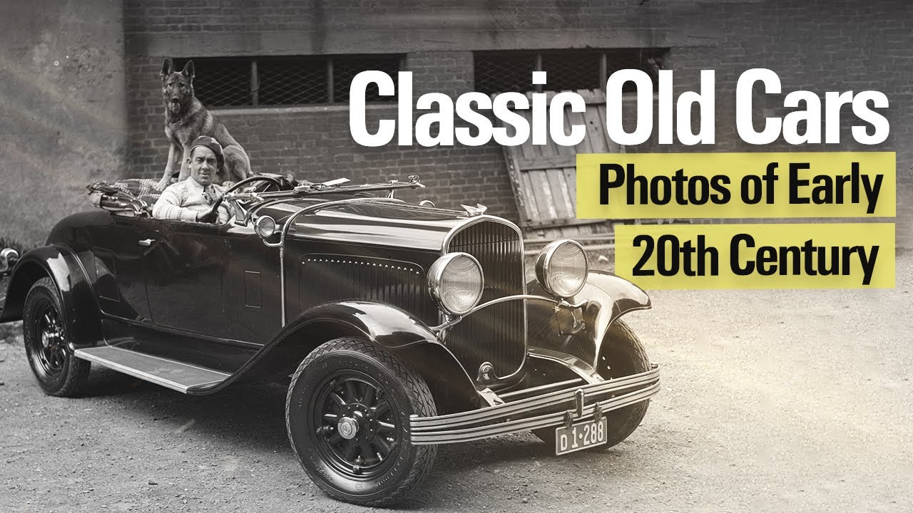 Classic Old Cars Photos of Early 20th Century - Never Before Seen Vintage Photos