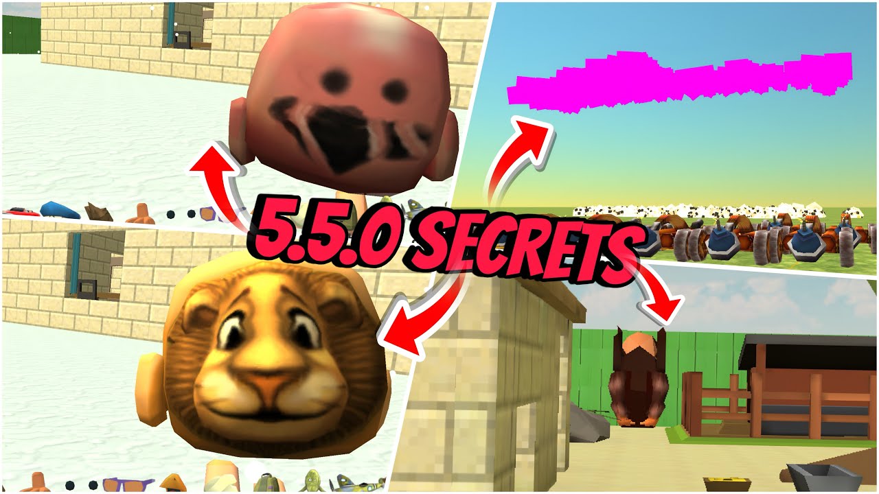 😱 NEW SECRETS IN CHICKEN GUN UPDATE 5.5.0