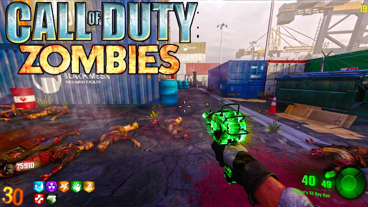 The MW SHIPMENT Custom Zombie Map (Black Ops 3)