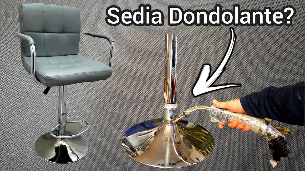 Sgabello Dondolante? RIPARAZIONE IN 4 MINUTI ✅ BRIGROS Chair repair HOW TO FIX | Welding 🔥