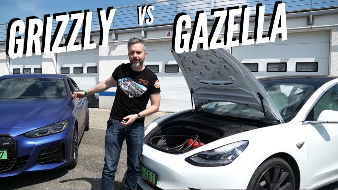 Tesla Model 3 Performance vs. BMW i4 M50 - lejátszottuk versenypályán (is)