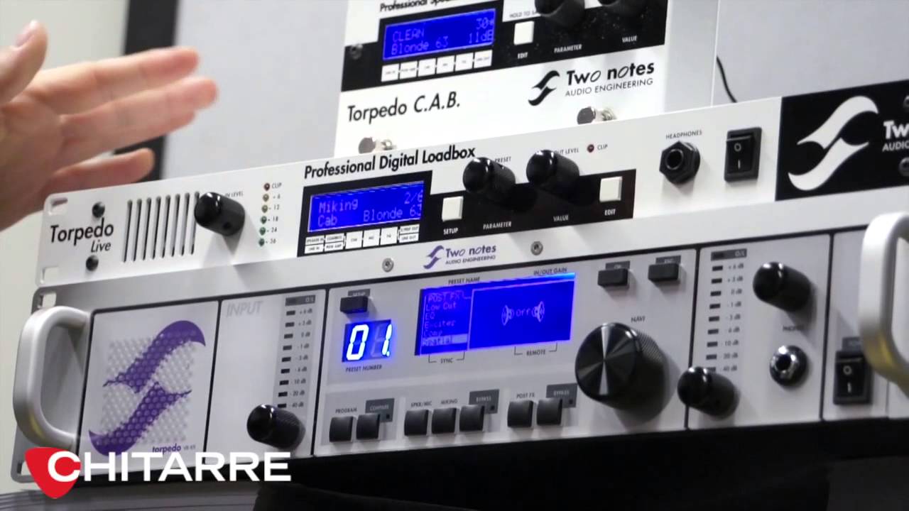TWO NOTES Torpedo VB-101, Torpedo Live, Torpedo C.A.B. - Dario Vero