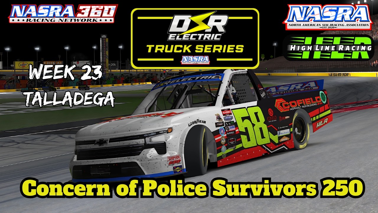 DSR Electric Truck Series | Concern of Police Survivors 250 | Talladega Superspeedway