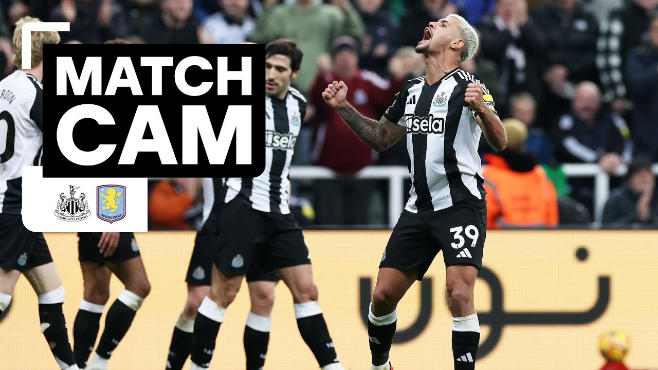 MATCH CAM 🎥 Newcastle United 3 Aston Villa 0 | Behind The Scenes