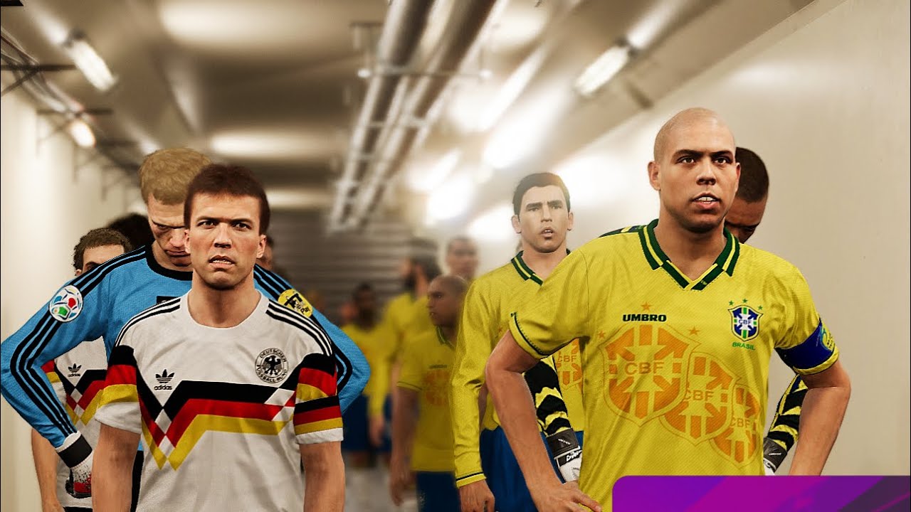 PES 2020 | Легенды Бразилии против Легенд Алемании | Геймплей | ПК