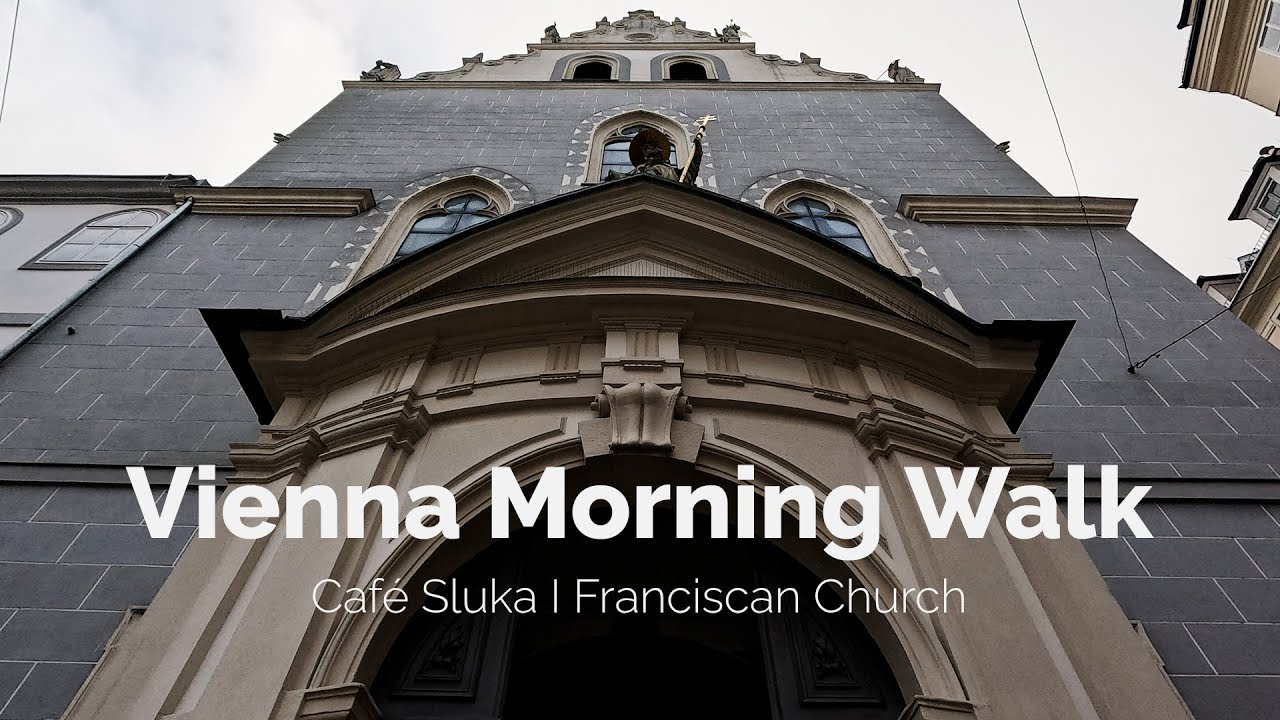 A Quiet Winter Morning in Vienna ☕ Franziskanerkirche & Café ✨