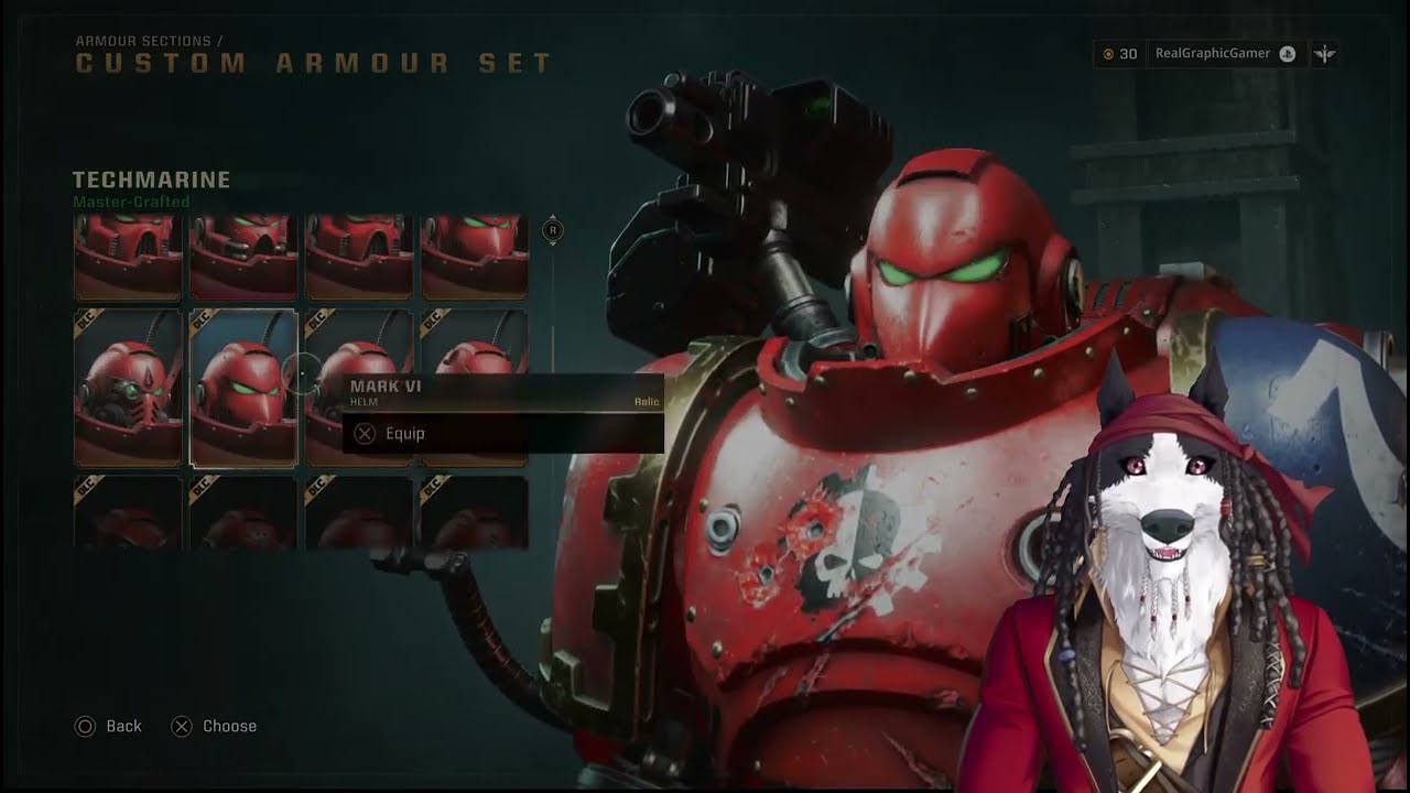 Captain Zack Silver is now a Techmarine / Space Marine 2
