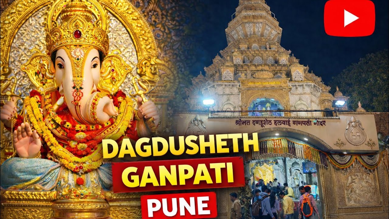Day 2 - Visited Famous Ganpati Mandir in Pune🙏
