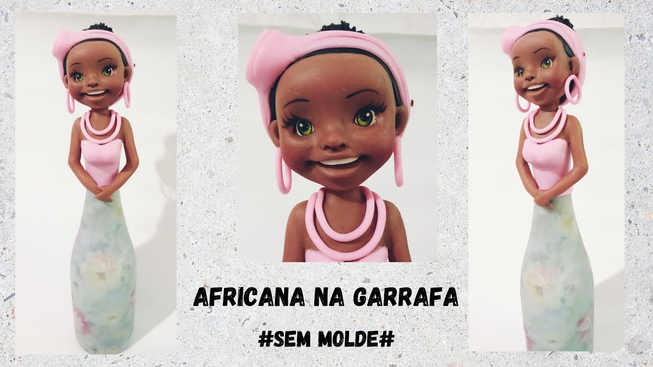 Africana na garrafa