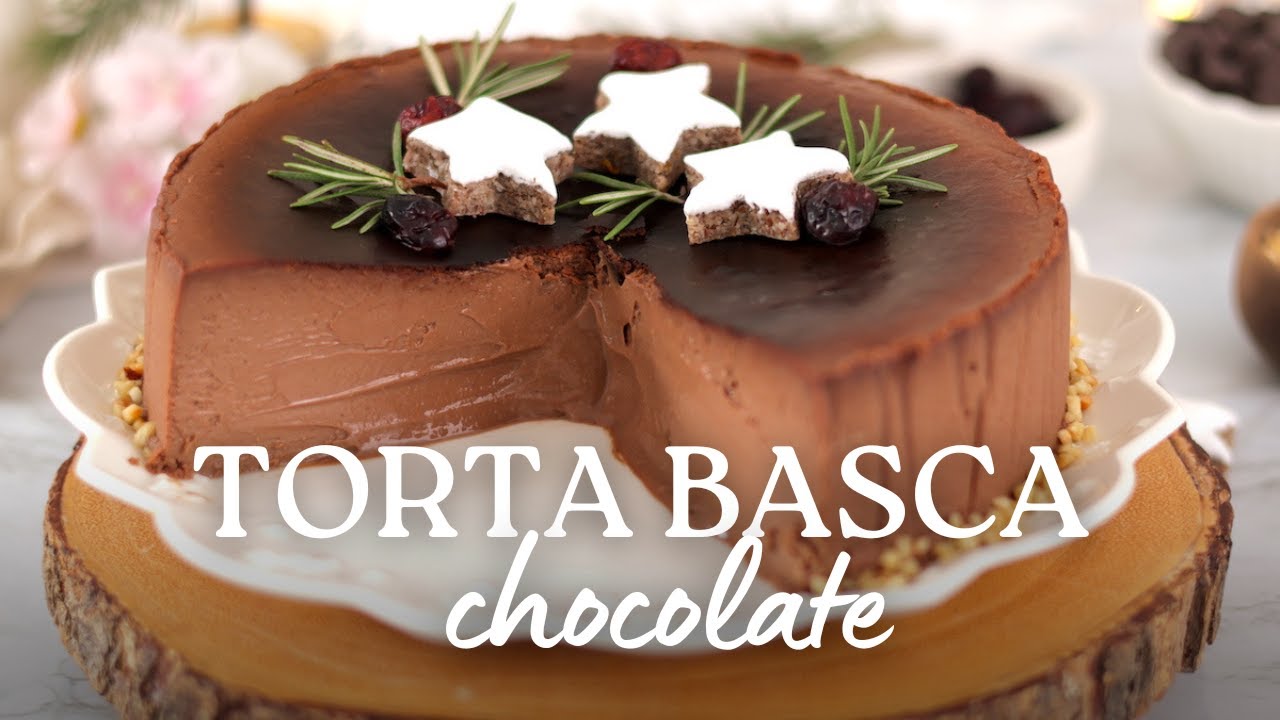 Torta Basca de Chocolate | A sobremesa ABSURDAMENTE Cremosa | RAQUEL CICOLIN