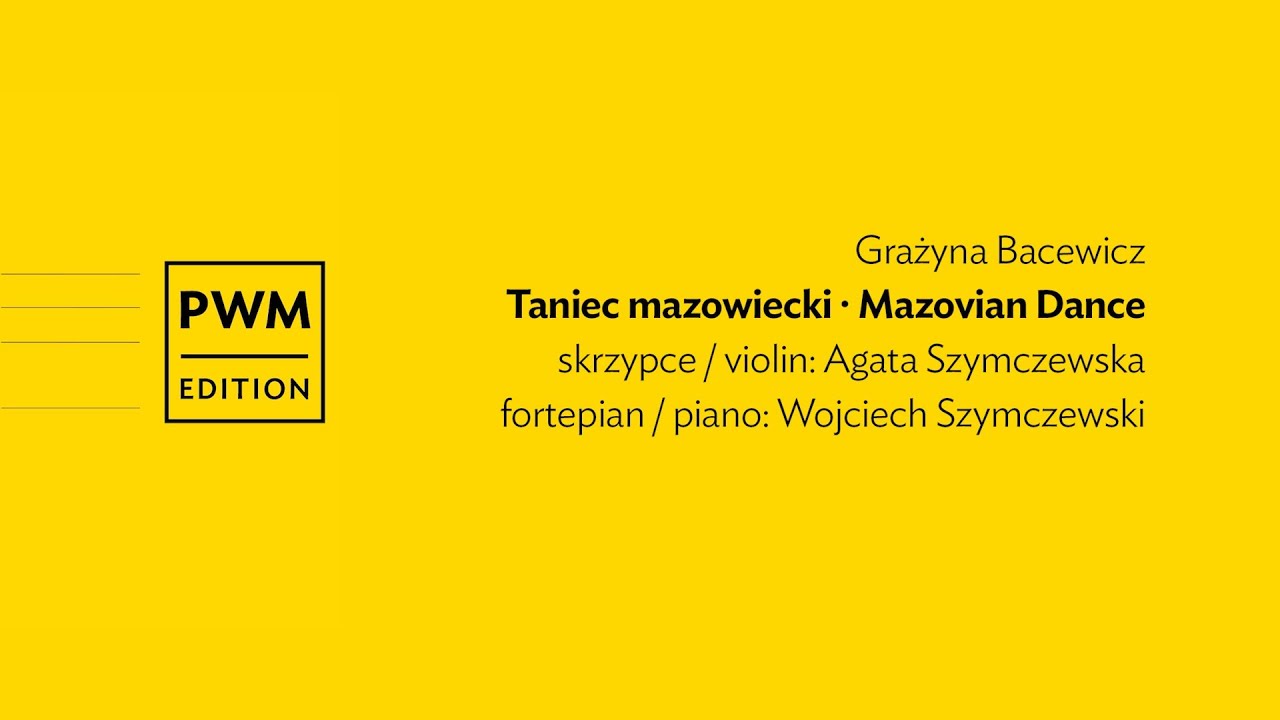 Grażyna Bacewicz – Taniec Mazowiecki | Mazovian Dance