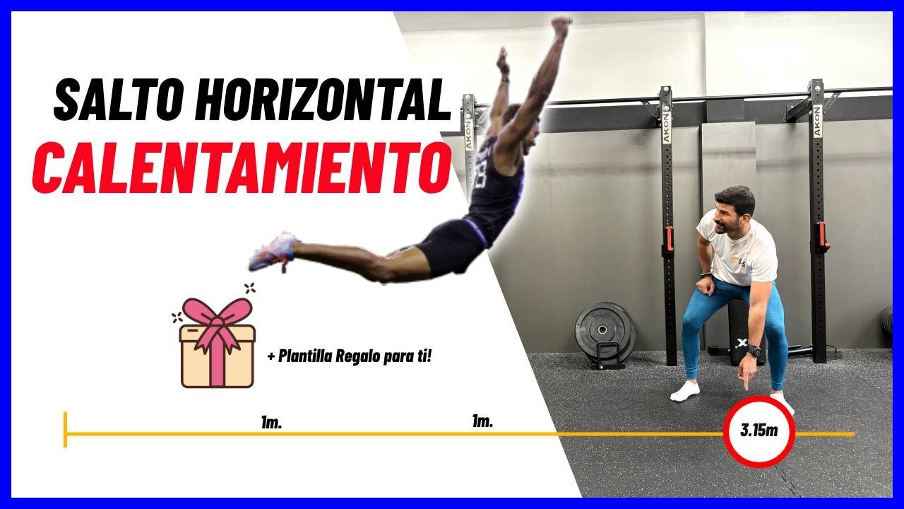 CALENTAMIENTO para  tu SALTO HORIZONTAL . ¡Supera tu mejor marca! | Sweat4Success